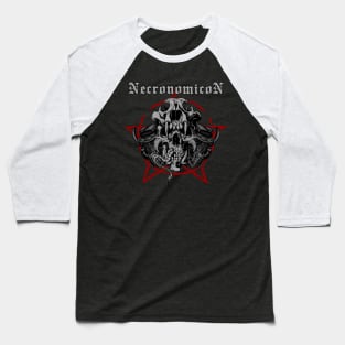 NECRONOMICON LOGO Baseball T-Shirt